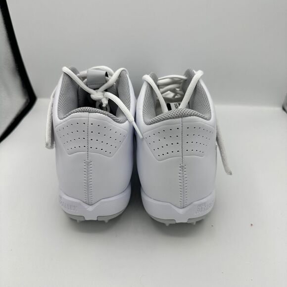 Nike Force Trout 8 Keystone Baseball Cleats CZ5911 100 White/Black Men's Size 13 - Picture 6 of 6